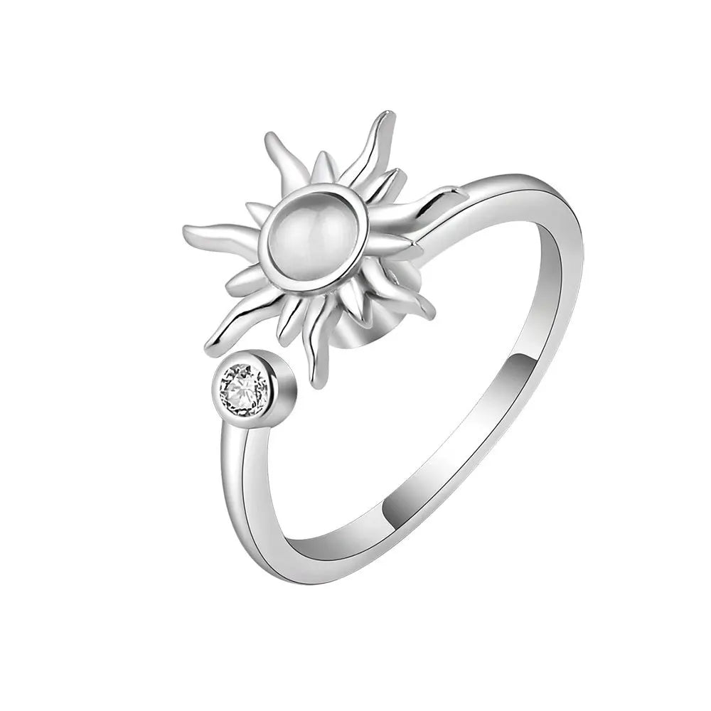 Helia – Soothing Rotating Sun Ring