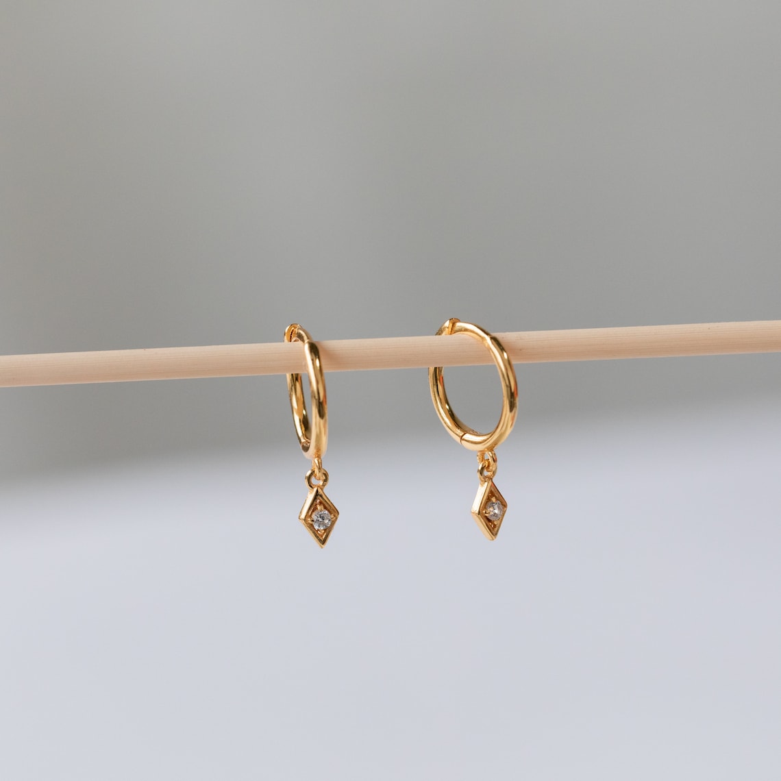 Hanging Earrings - Fine Diamond Earrings