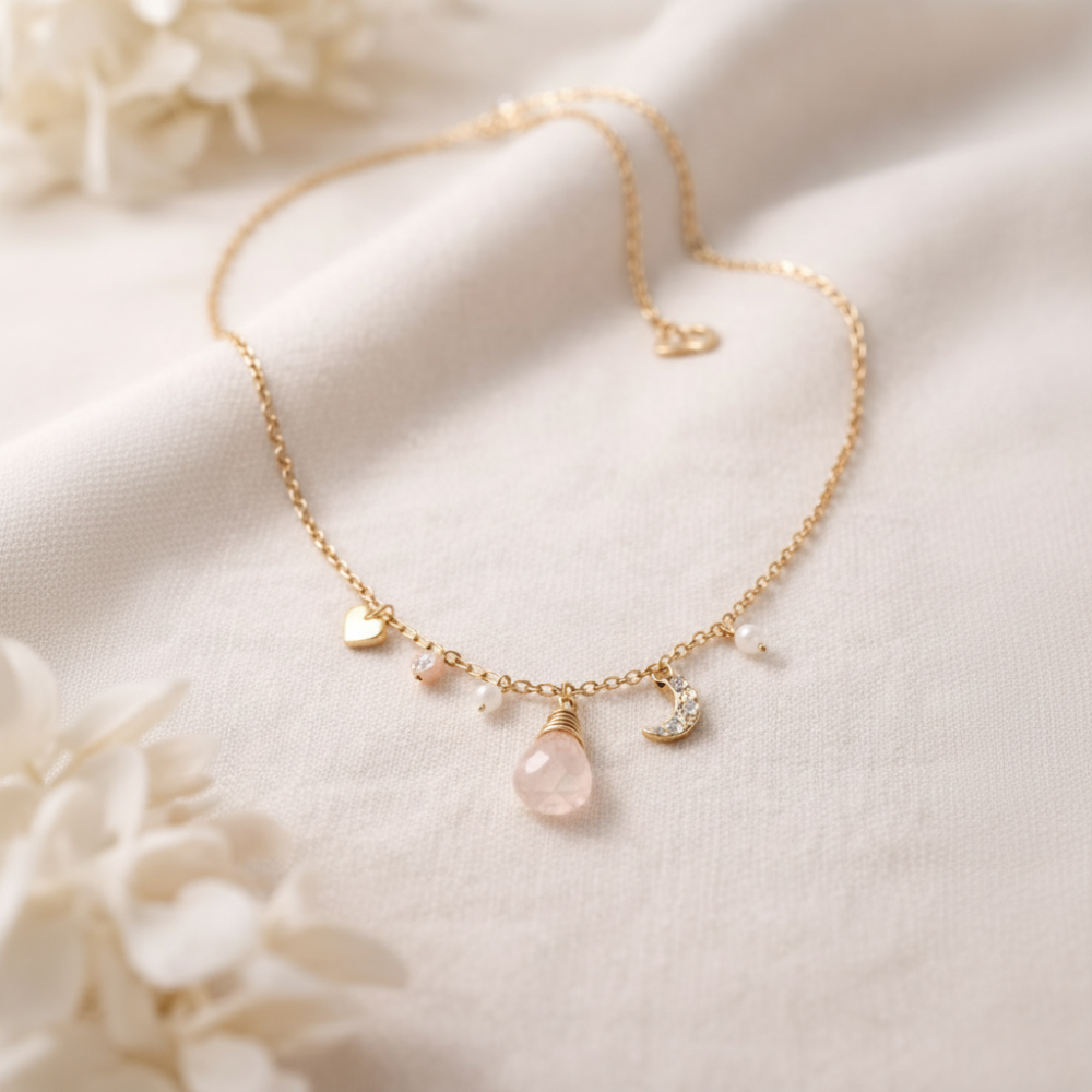 Gold Plated Stainless Steel Necklace