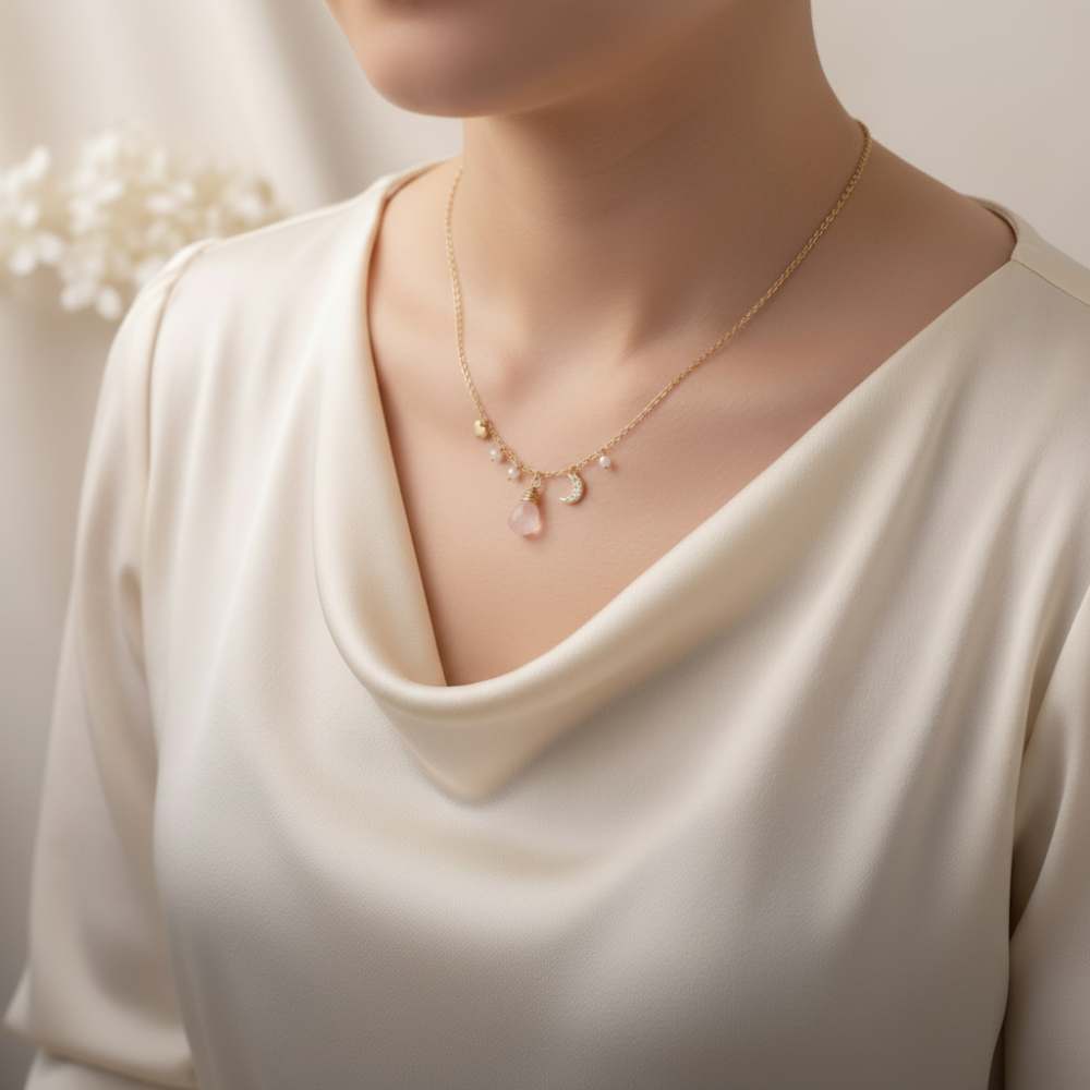 Gold Plated Stainless Steel Necklace